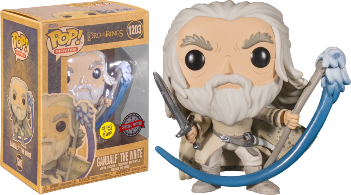 Funko Pop 1203 - Lord of the rings - Gandalf the white Special edition