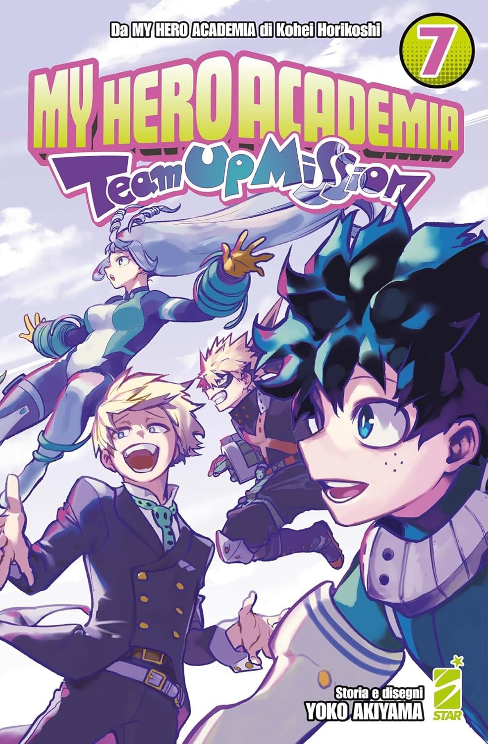 Team up mission. My Hero Academia vol.7