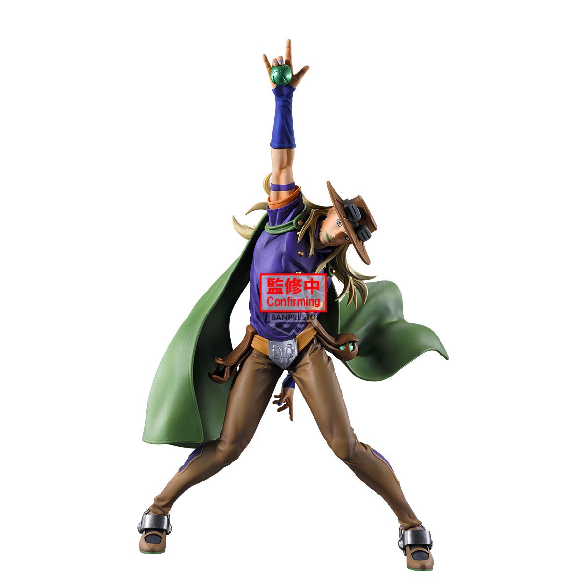 [PREORDINE] JOJO'S BIZARRE ADVENTURE - STEEL BALL RUN - GYRO ZEPPELI - STATUA 26CM