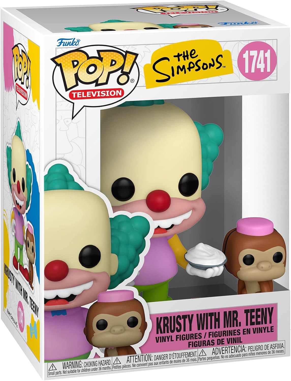 Funko Pop 1741 - The Simpsons - Krusty with Mr. Teeny