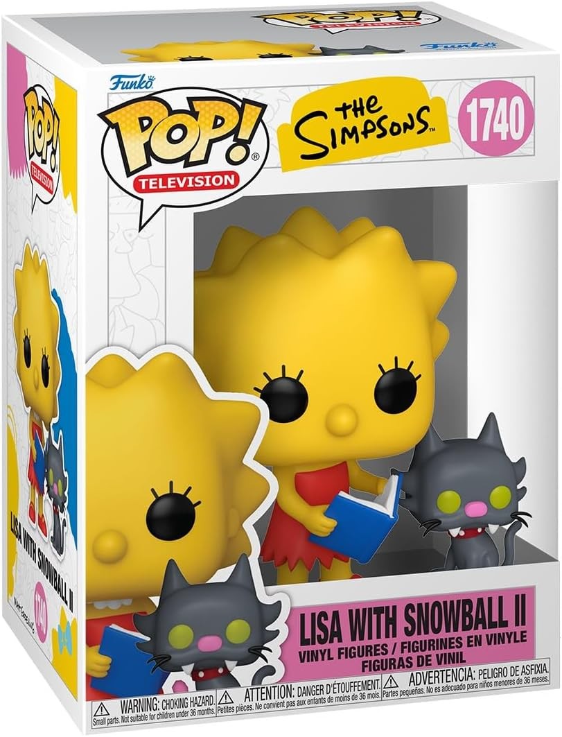 Funko Pop 1740 - The Simpsons - Lisa with Snowball