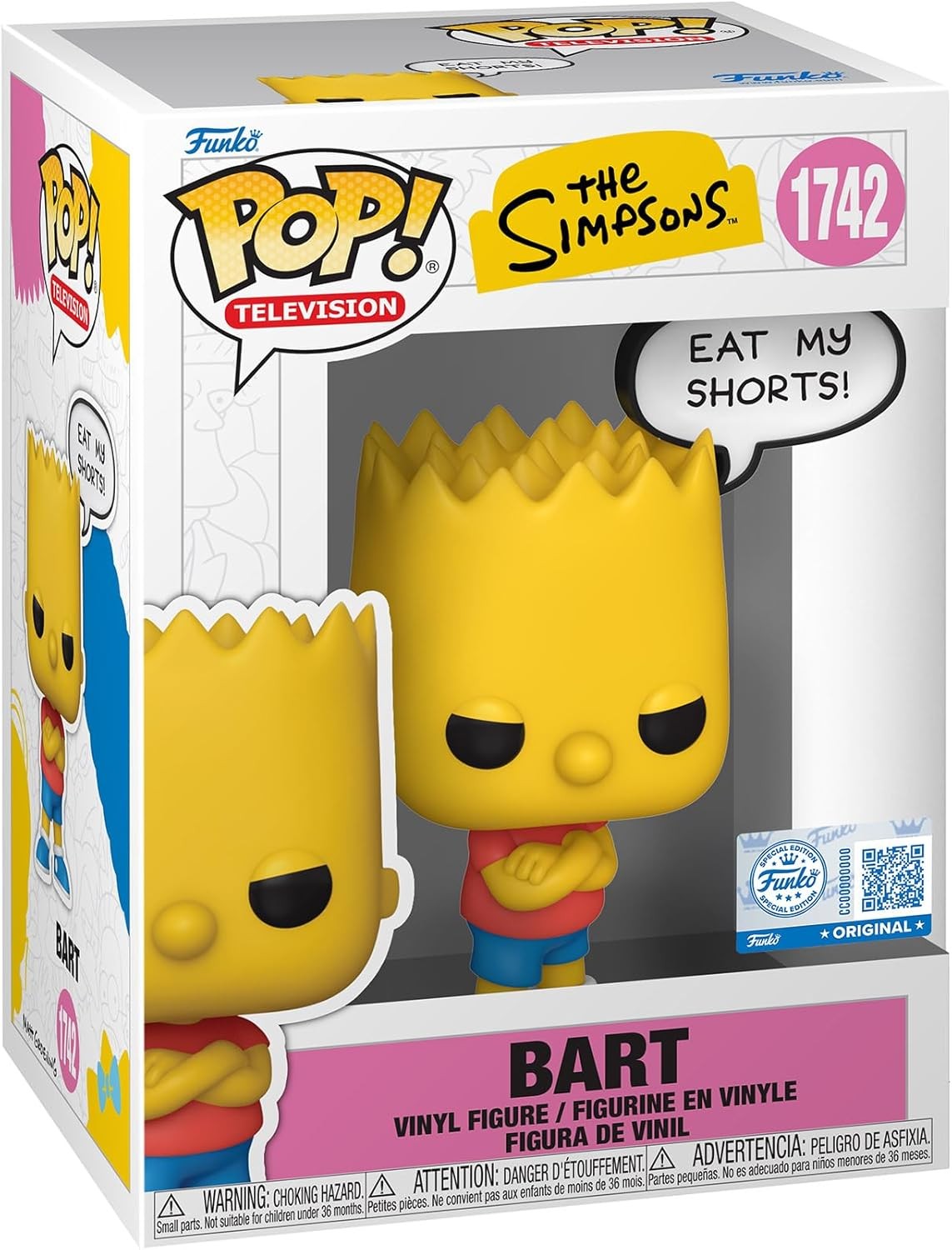Funko Pop 1742 - The Simpsons - Bart