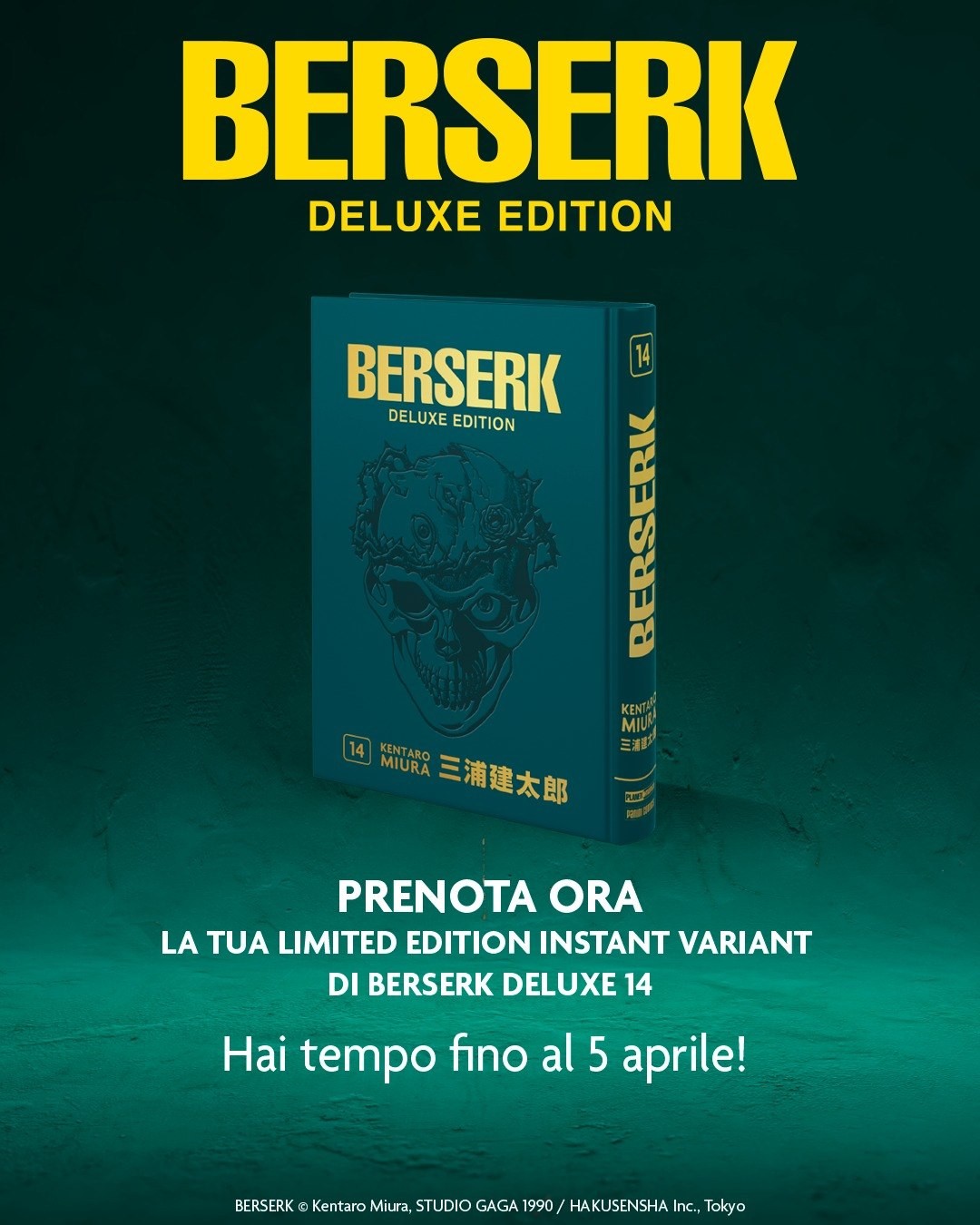 BERSERK DELUXE VOL.14 - INSTANT VARIANT