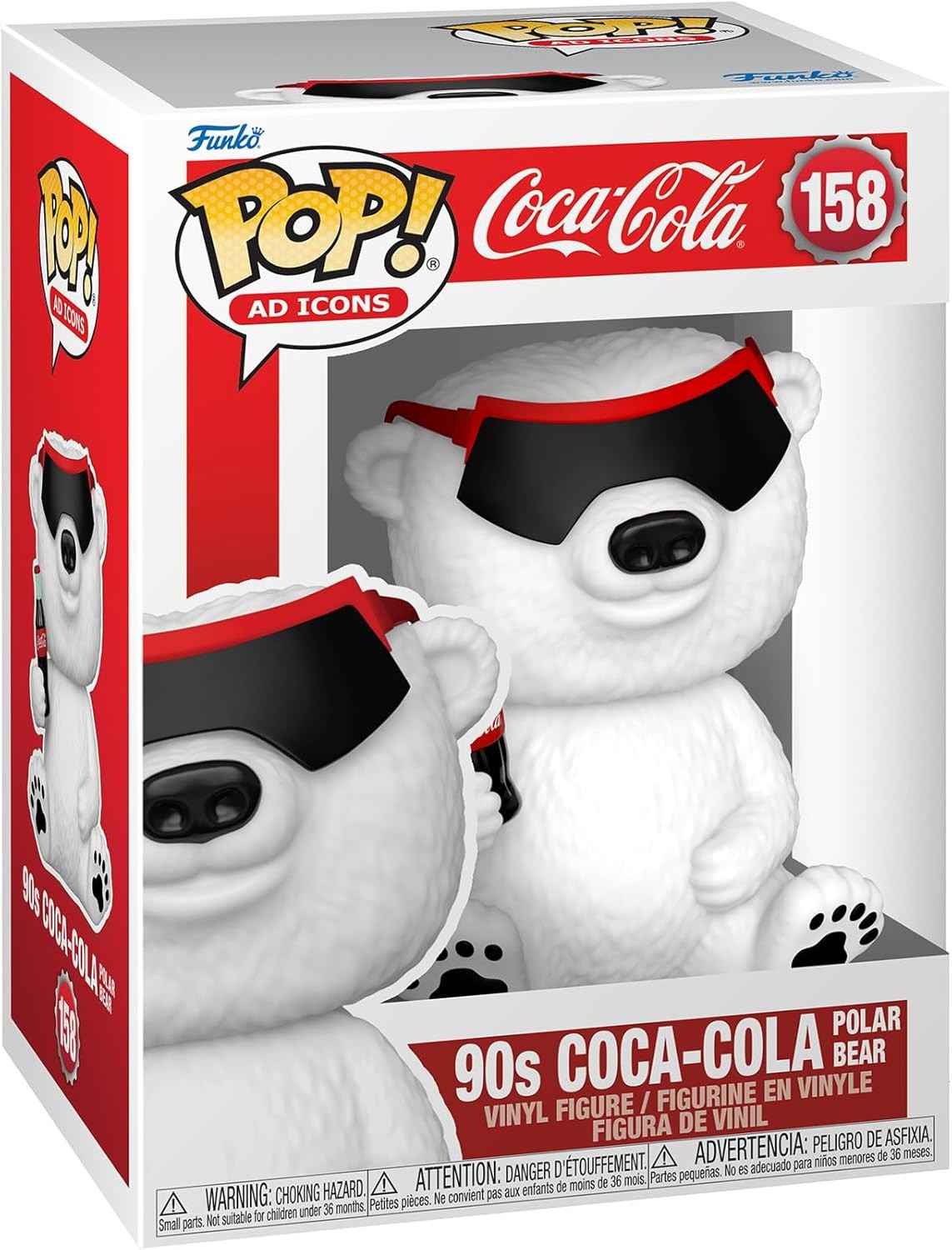 Pop Funko 158 - Coca-Cola - 90s Coca-Cola Polar Bear