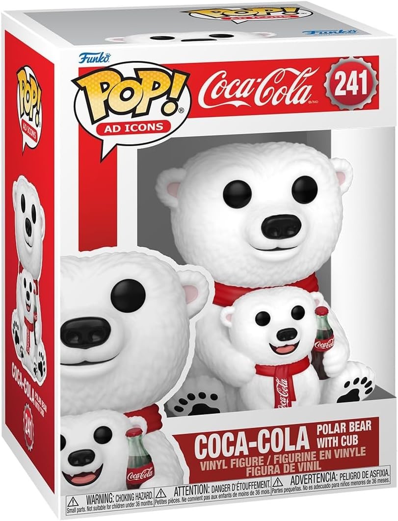 Pop Funko 241 - Coca-Cola - Coca-Cola Polar Bear with Cub