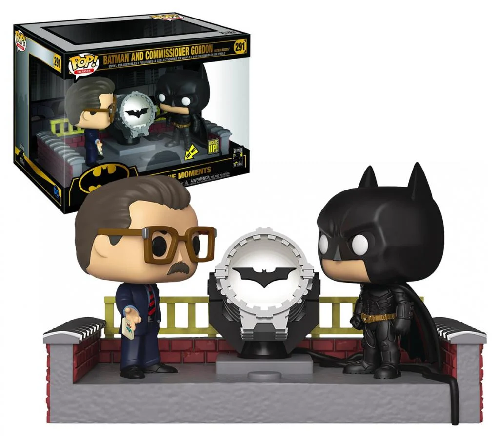 Pop Funko 291 - Batman - Batman e Commissioner Gordon