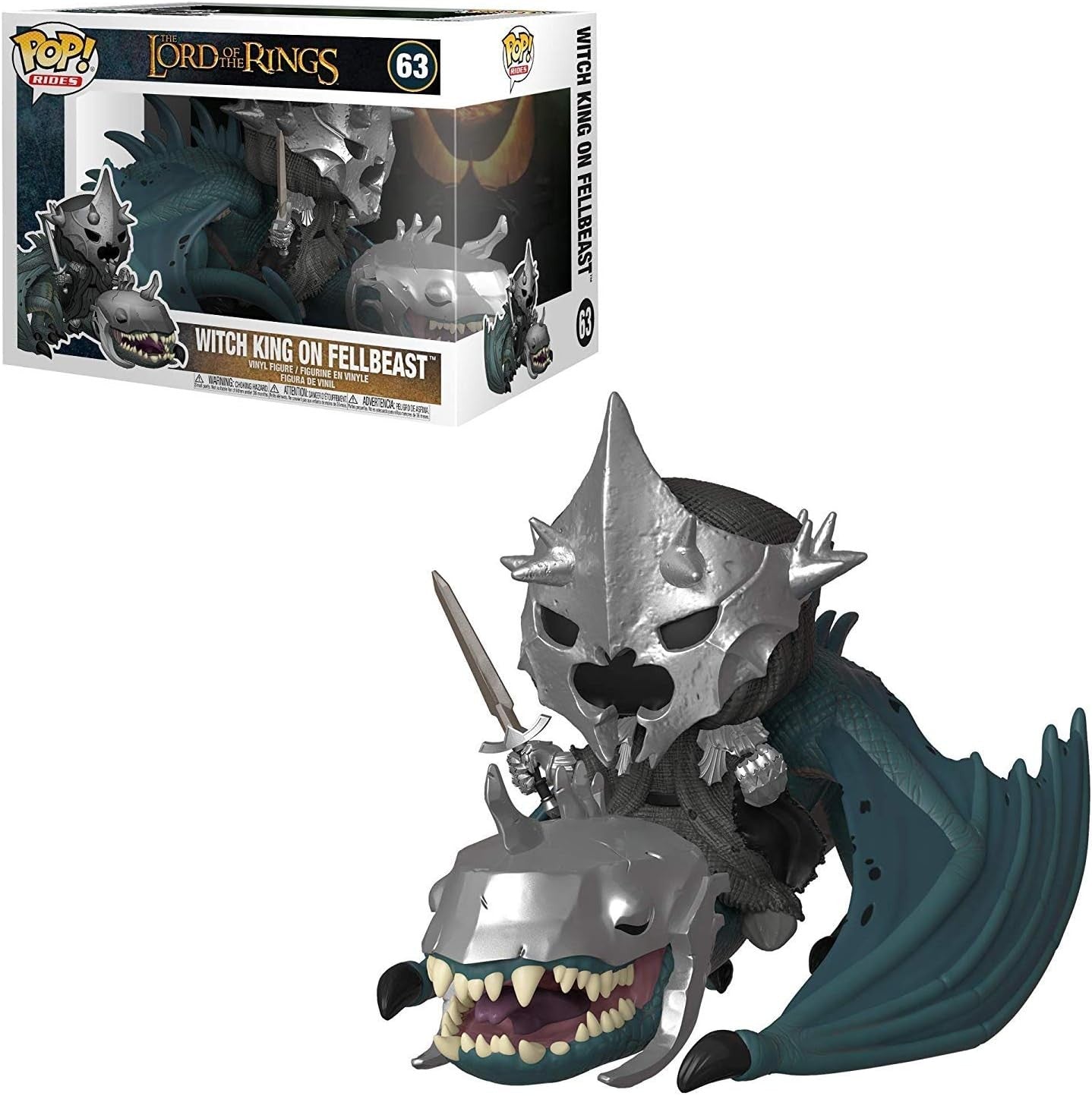 Pop Funko 63 - The Lord of the Rings - Witch King on Fellbeast