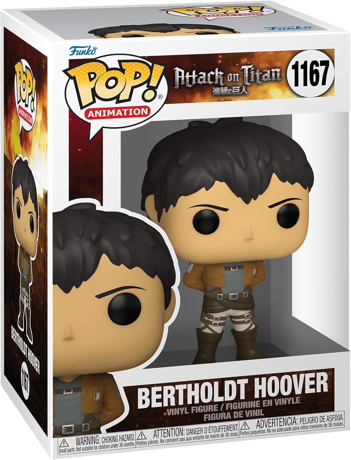 Pop Funko 1167 - Attack on Titan - Bertholdt Hoover