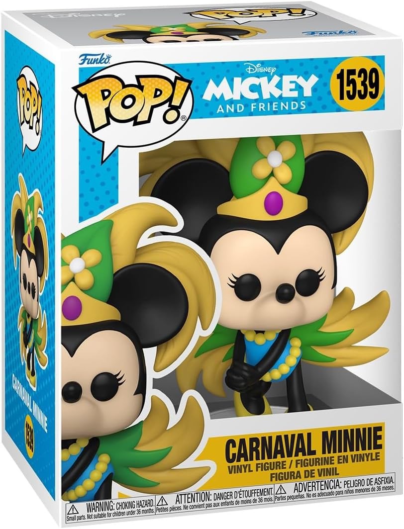 Pop Funko 1539 - Mickey - Carnaval Minnie