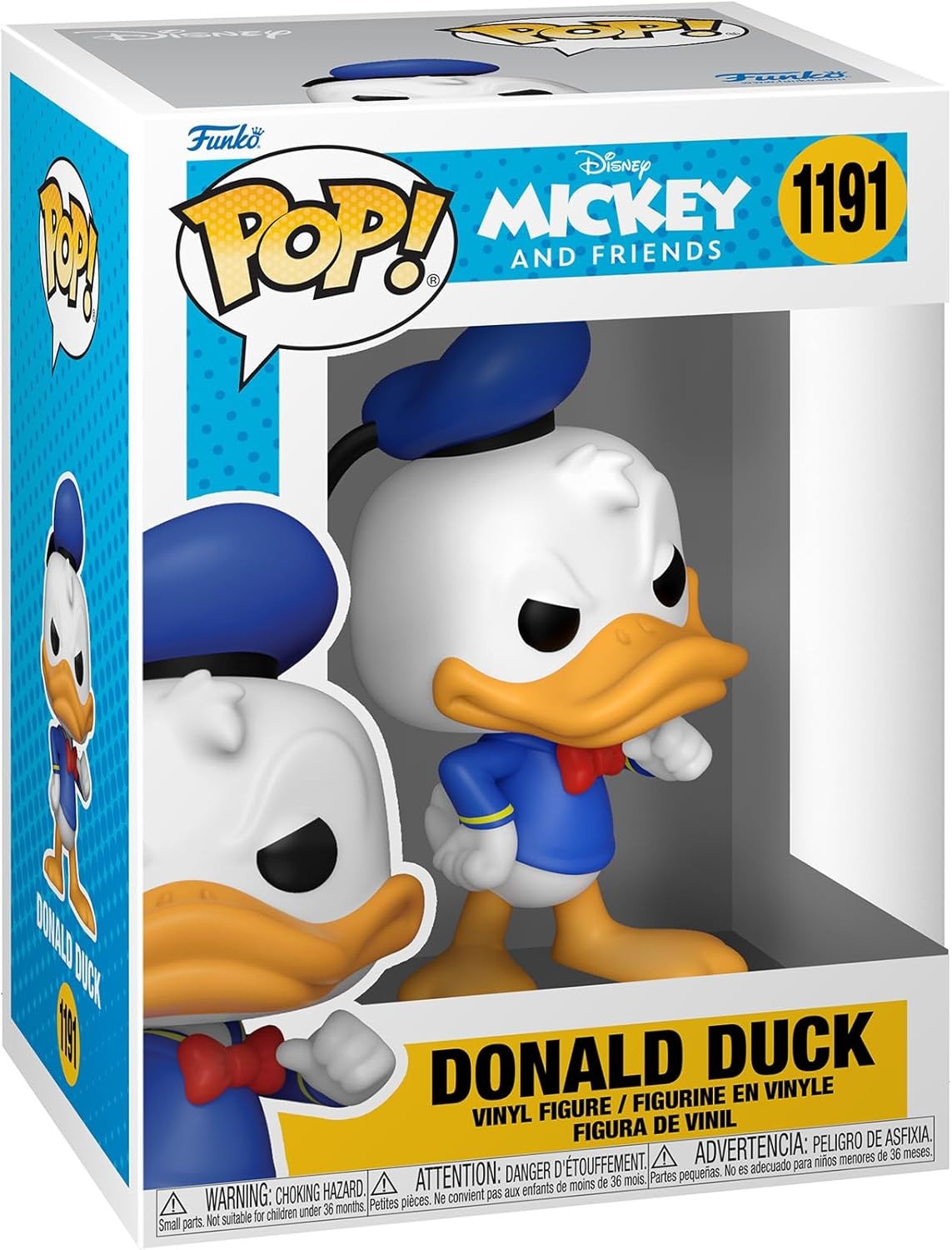 Pop Funko 1191 - Mickey - Donald Duck