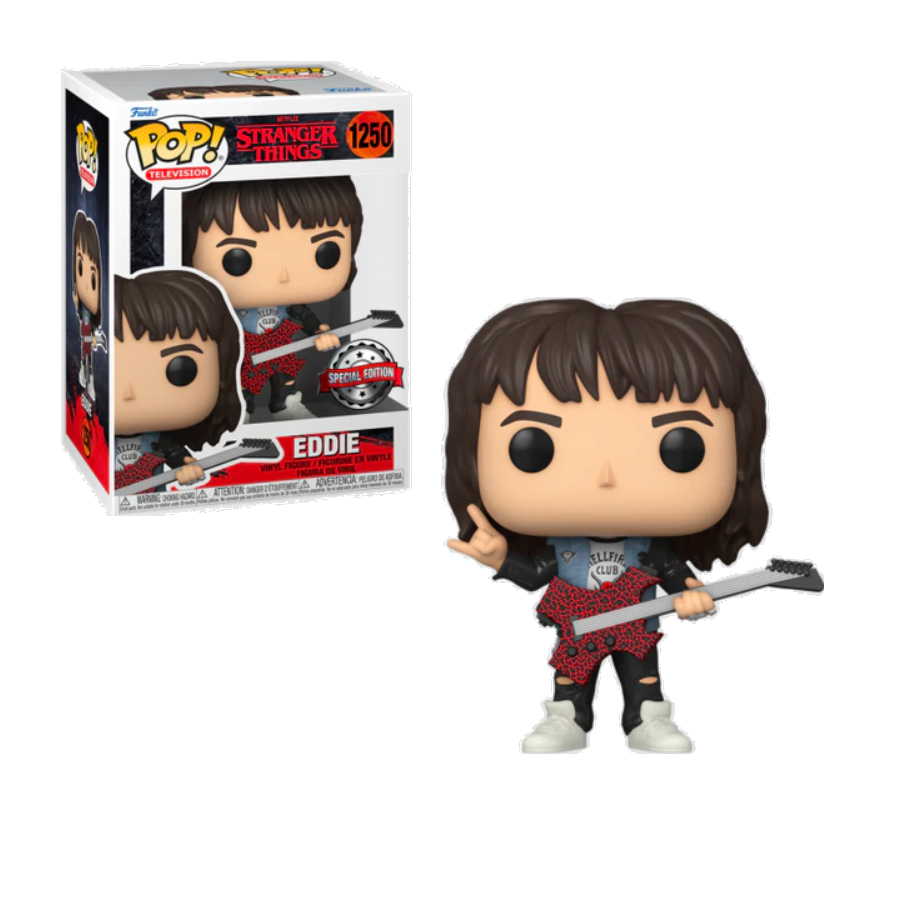 Pop Funko Eddie - Stranger Things 1250