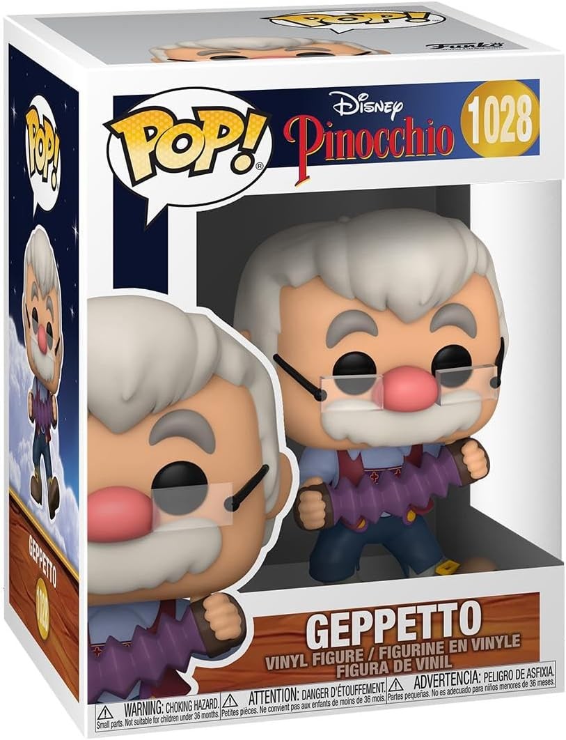 Pop Funko 1028 - Pinocchio - Geppetto