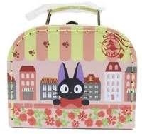 Kiki’S Delivery Service Jiji Flowers Suitcase - Studio Ghibli