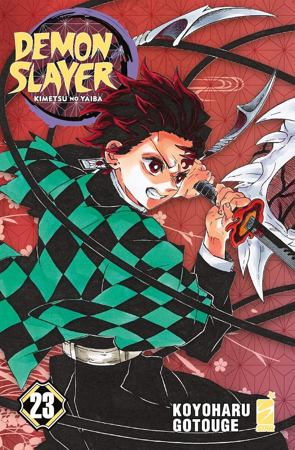 Demon Slayer - Kimetsu no Yaiba vol.23 - Variant cover con mini shikishi