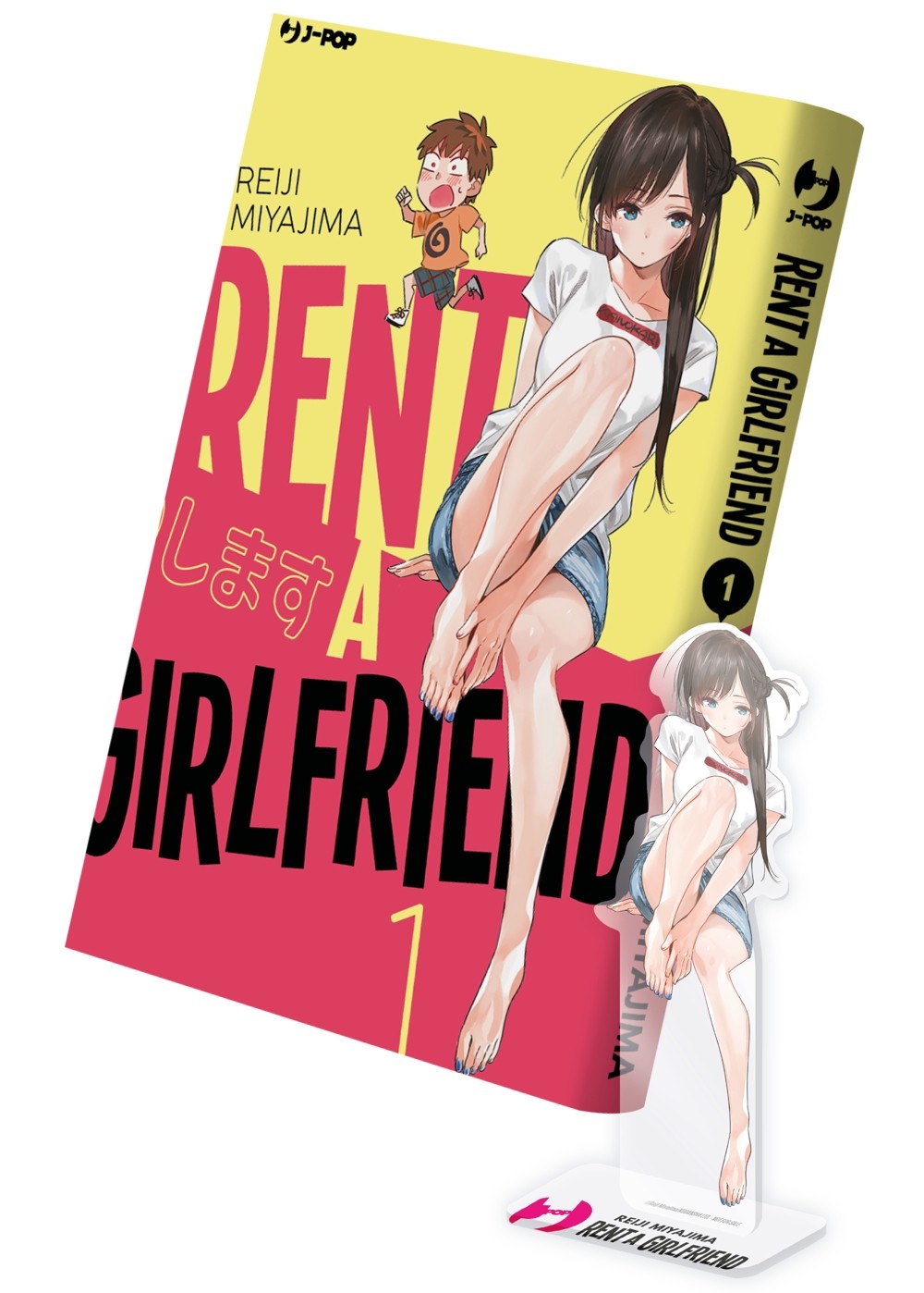 RENT A GIRLFRIEND vol.1 - VARIANT CON ACRYLIC STANDEE