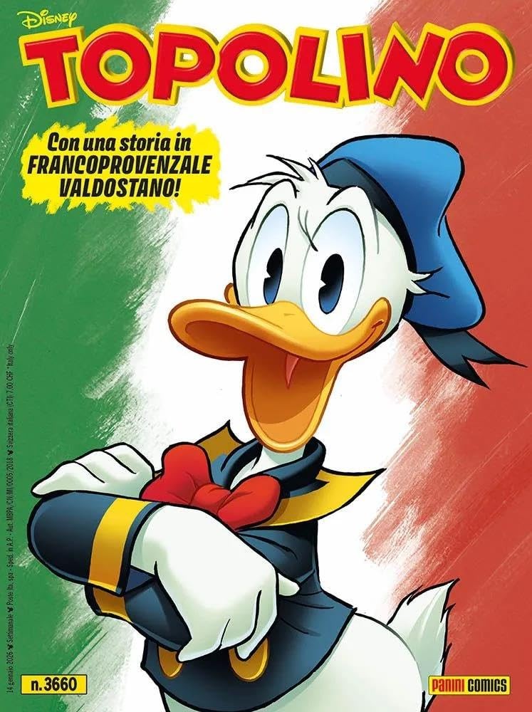 Topolino 3660 - Versione Valle D'Aosta