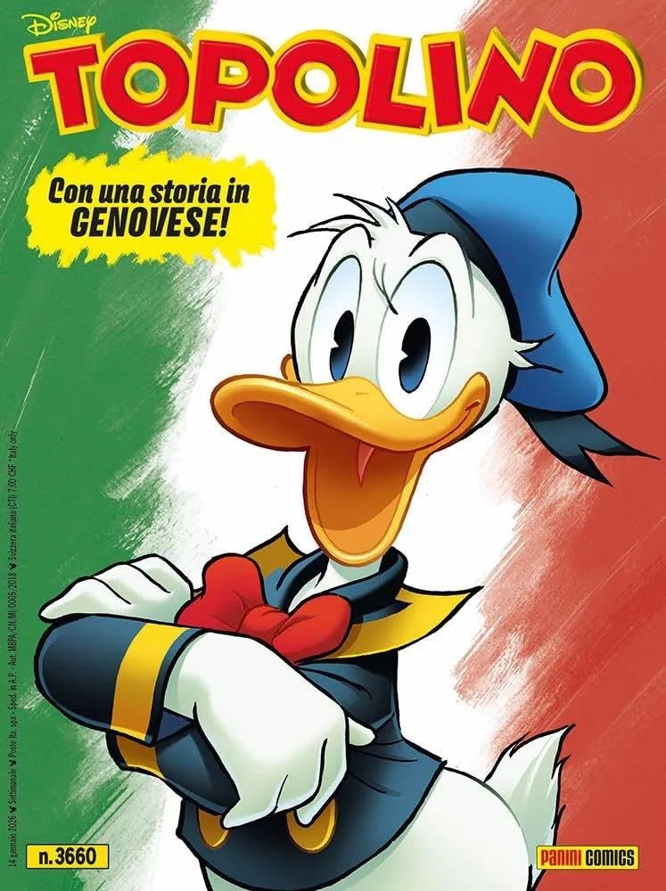 Topolino 3660 - Storia in Genovese