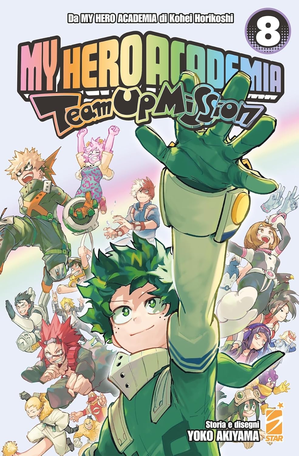 Team up mission. My Hero Academia vol.8