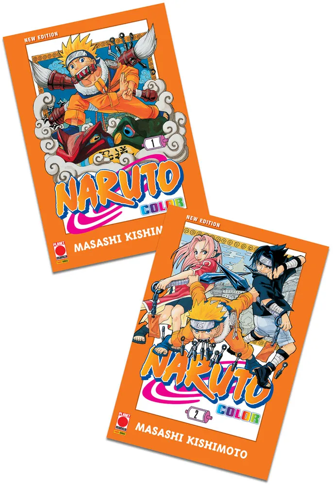 Naruto Color New Edition Bundle vol.1-2