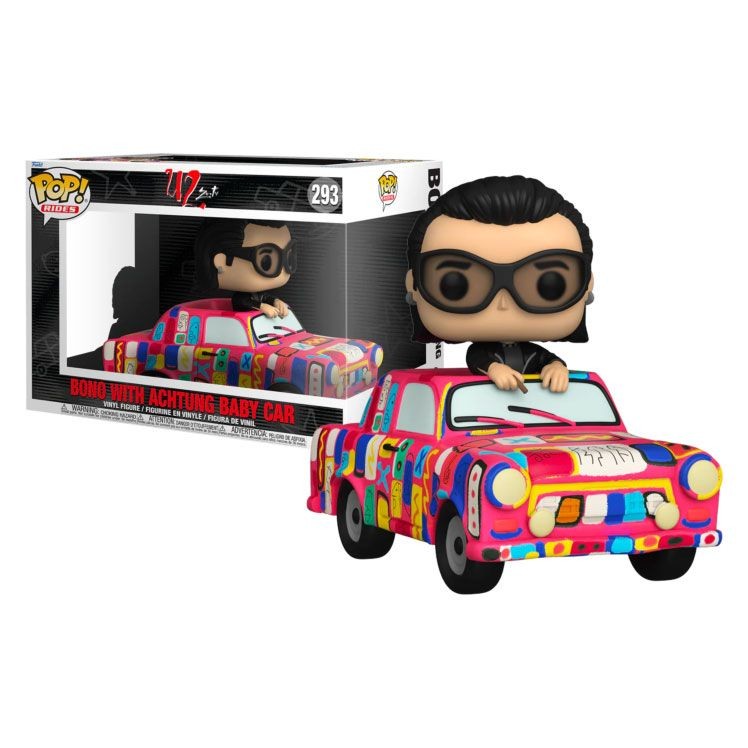 Funko Pop Bono with Achtung Baby Car 293 - U2