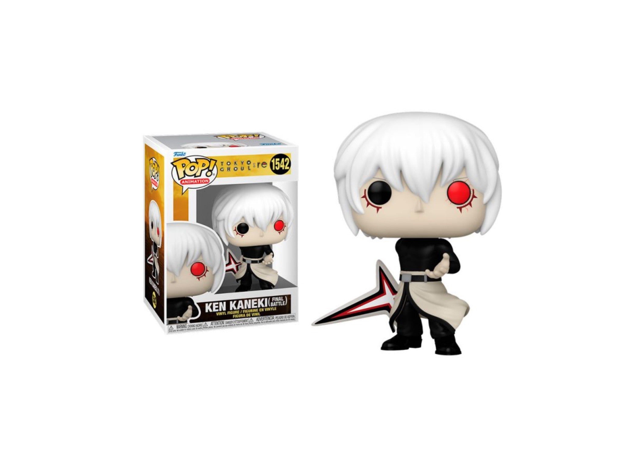 Ken Kaneki - Tokyo Ghoul re - Pop Funko 1542