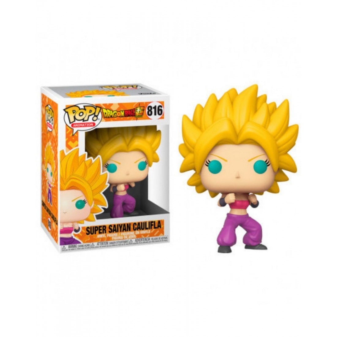 Funko Pop 816 - Dragon Ball Super - Super Saiyan Caulifla -