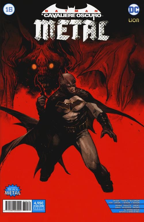 Batman cavaliere oscuro metal n.16