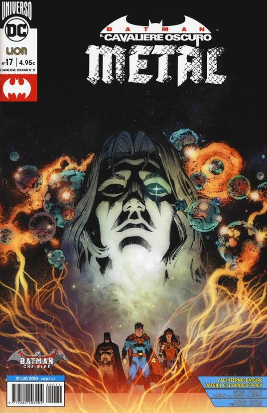 Batman cavaliere oscuro metal n.17