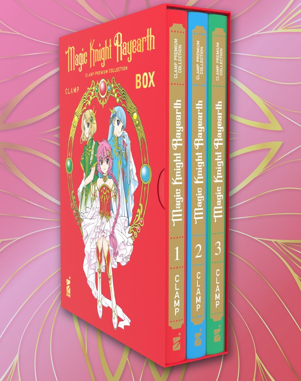 MAGIC KNIGHT RAYEARTH Vol. 1-2-3 BOX 1