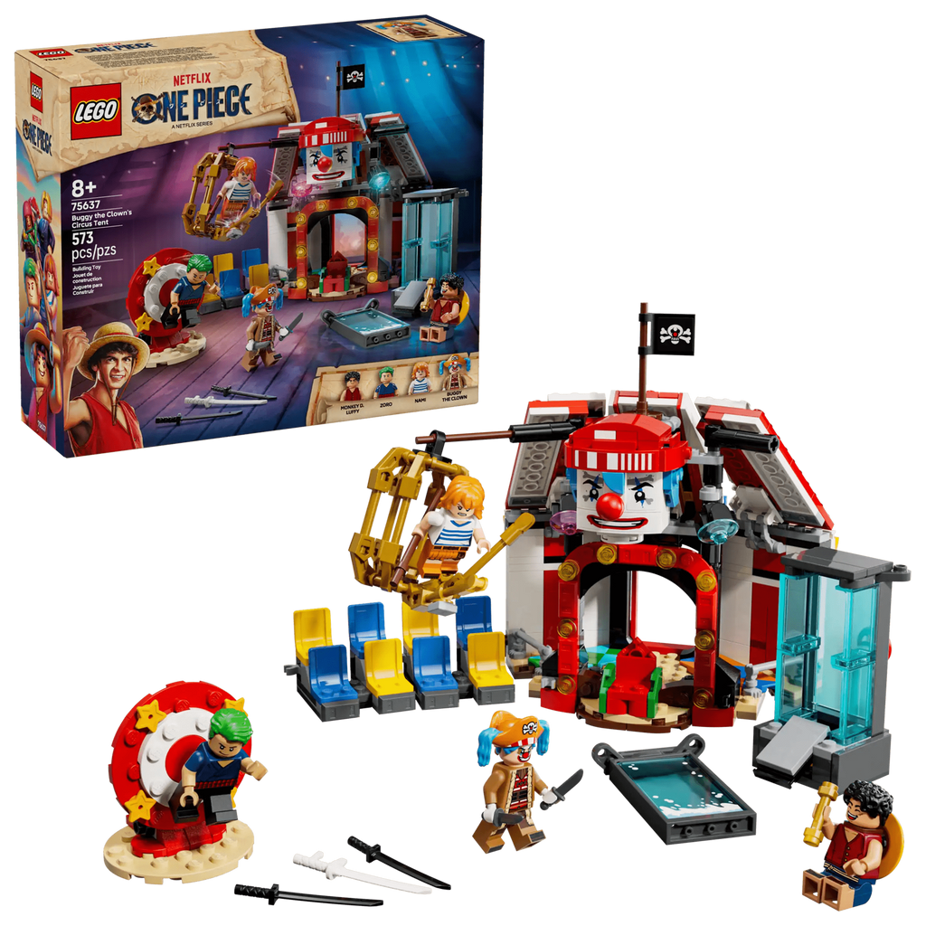 LEGO 75637 - ONE PIECE - LA TENDA DEL CIRCO DI BAGY IL CLOWN