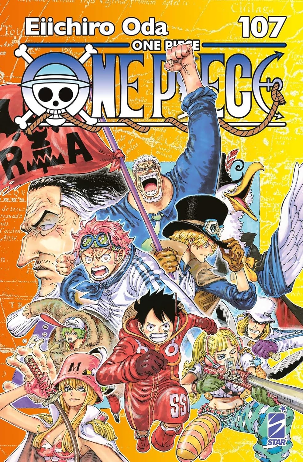One piece. New edition vol.107