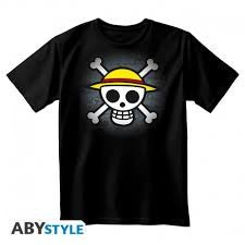 T-Shirt One piece skull - taglia S