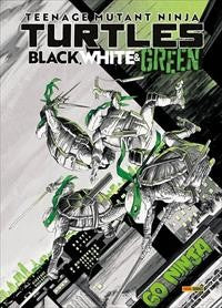 Teenage mutant ninja - Turtles black white & green