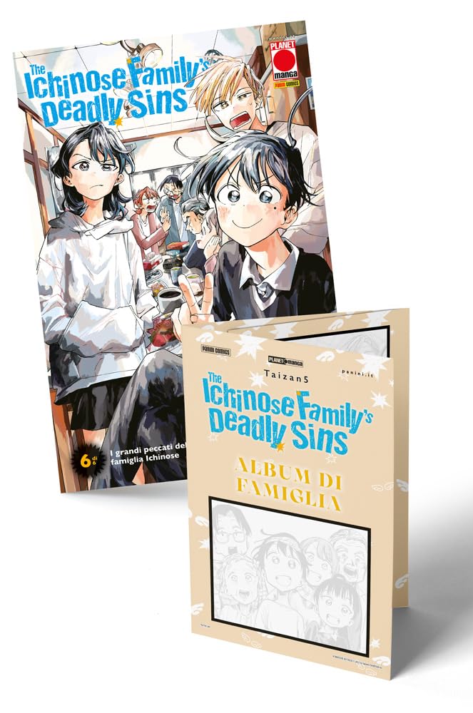The Ichinose Family's Deadly Sins - Serie completa vol. 1-6 + variant vol. 1