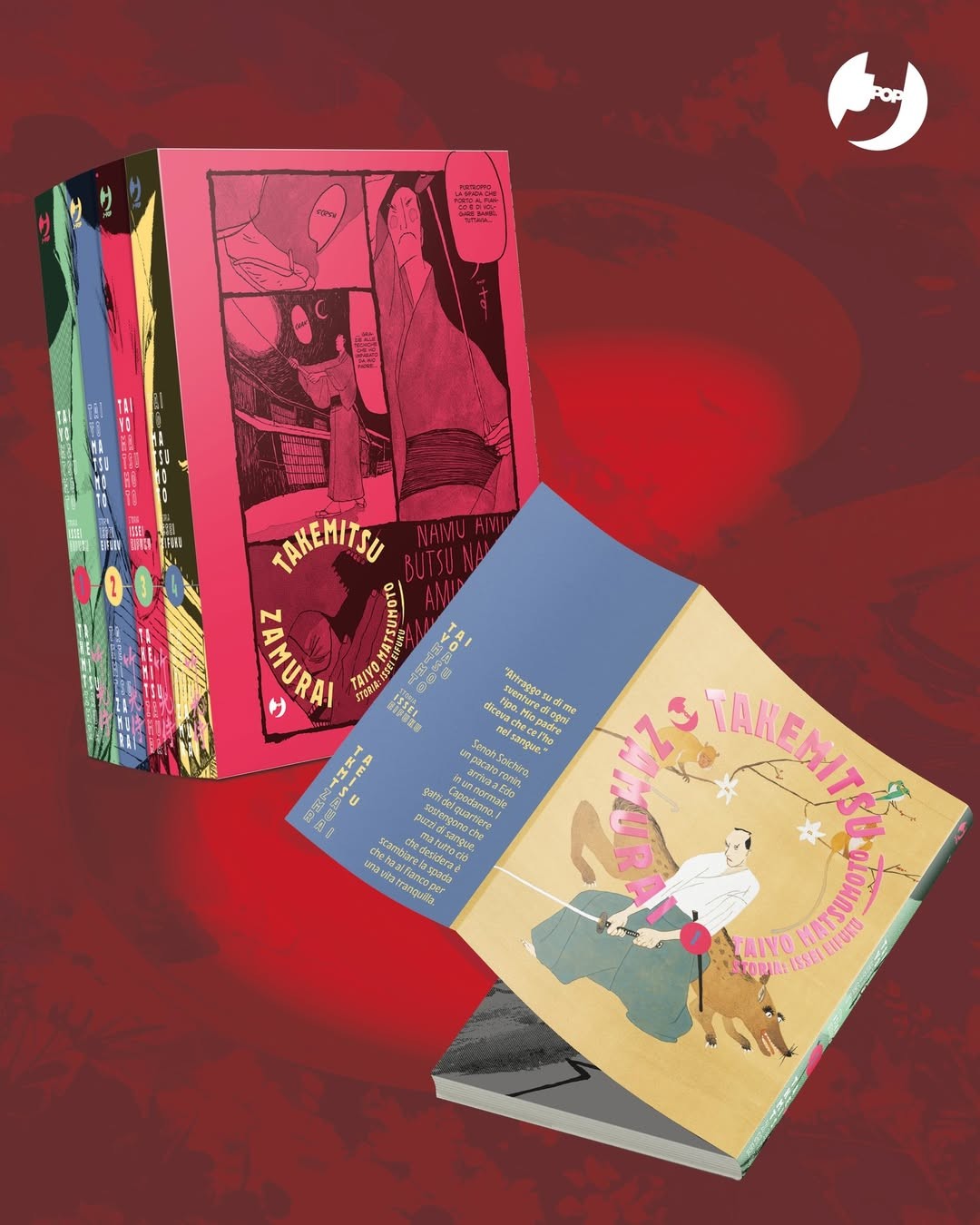 TAKEMITSU ZAMURAI BOX VOL. 1-4