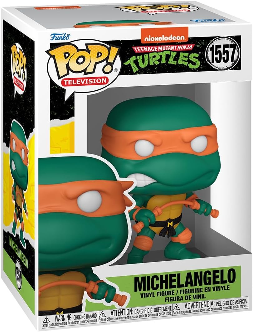 Pop Funko 1557 - Teenage Mutant Ninja Turtles - Michelangelo
