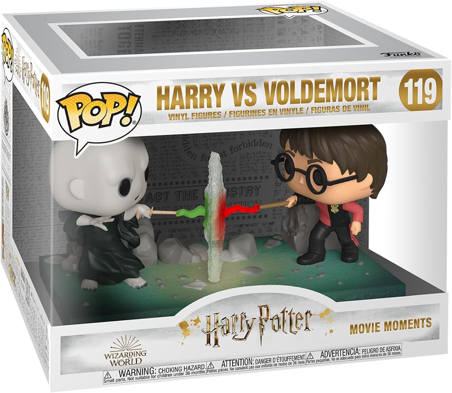 Pop Funko 119 - Harry Potter - Moment: Harry Potter VS Voldemort