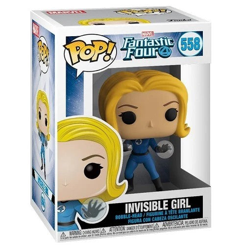 Pop Funko 558 - Fantastic four 4 - Invisible girl