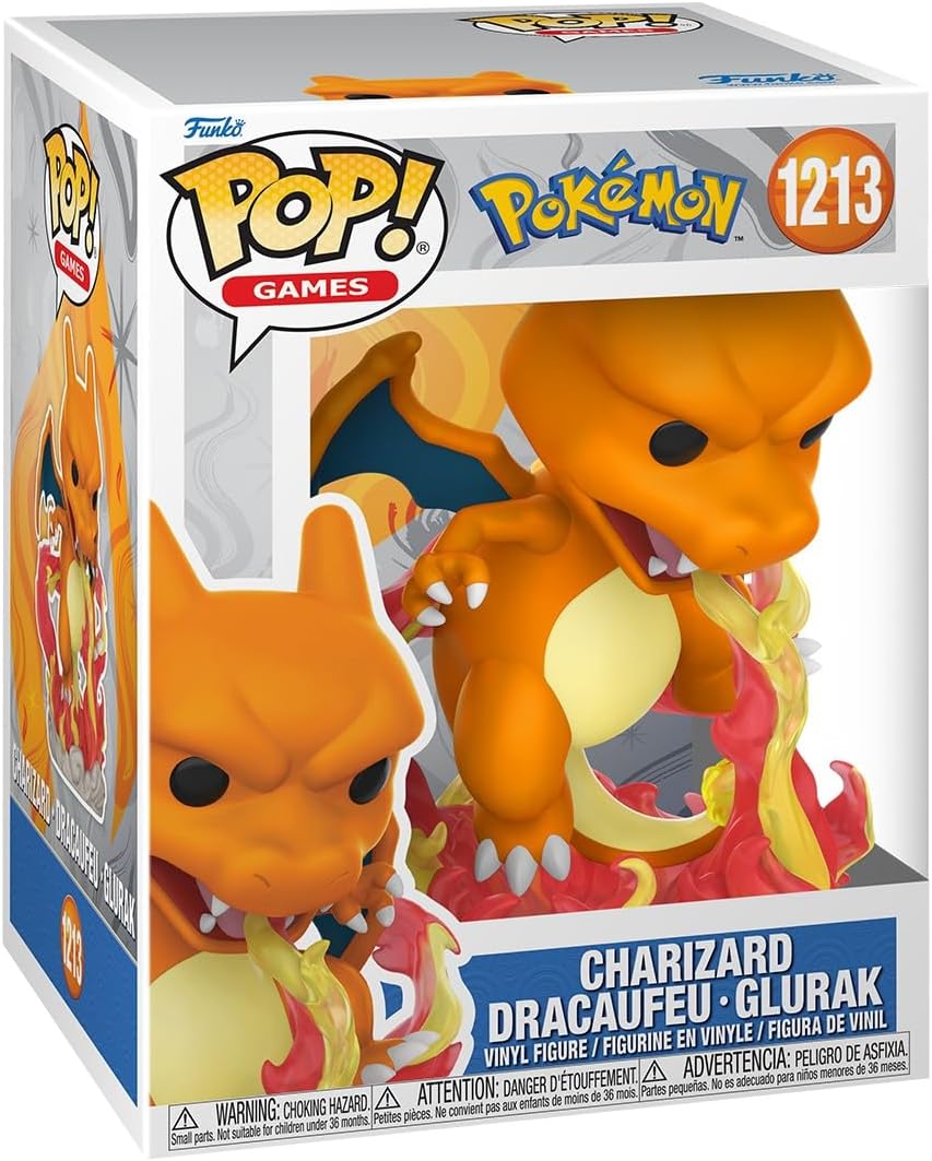 Funko Pop 1213 - Pokemon - Charizard Fracaufe-Glurak
