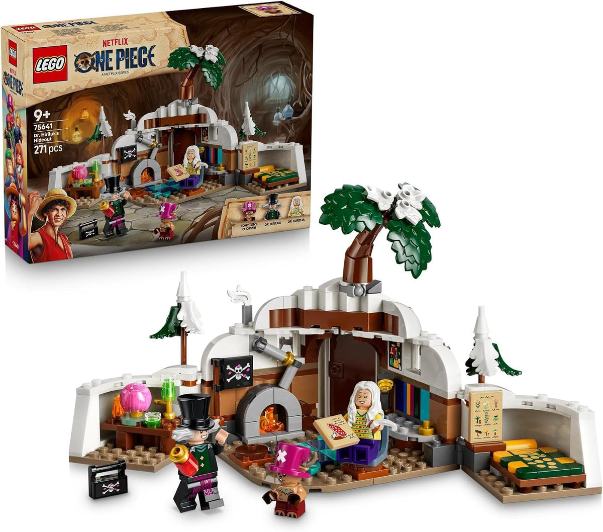 LEGO 75641 - ONE PIECE - IL NASCONDIGLIO DEL DOTTOR HILLK