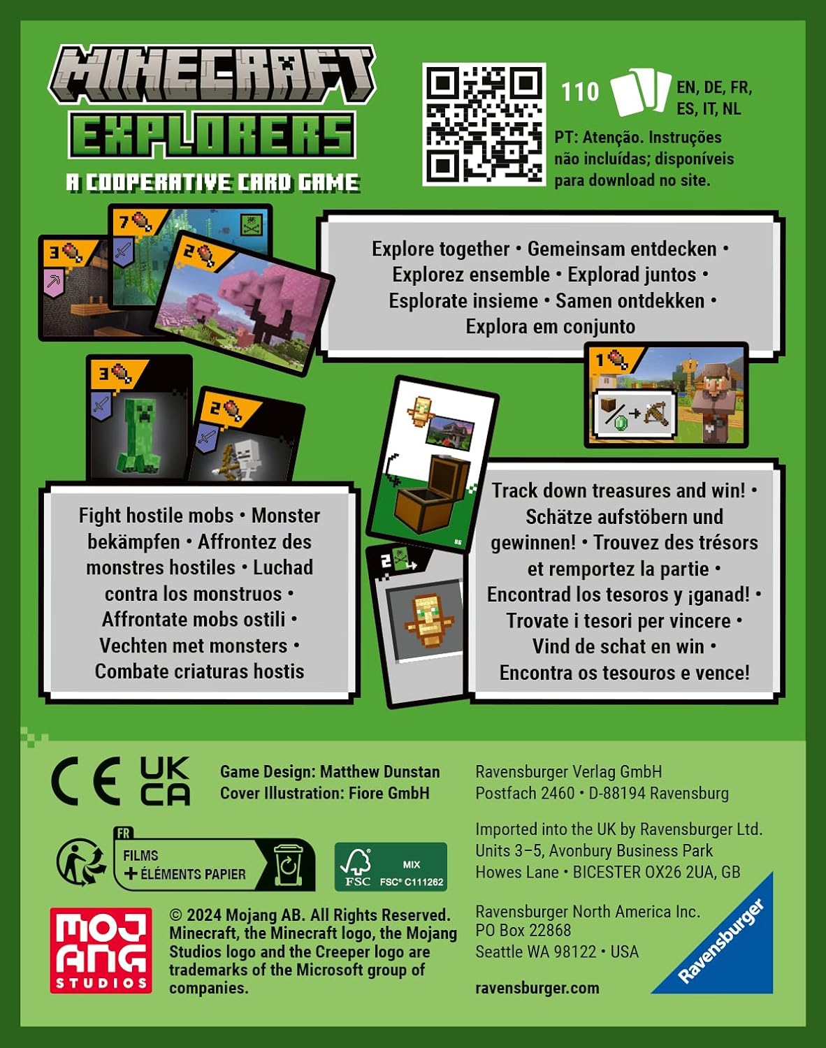 Minecraft Explorers - Gioco da tavolo