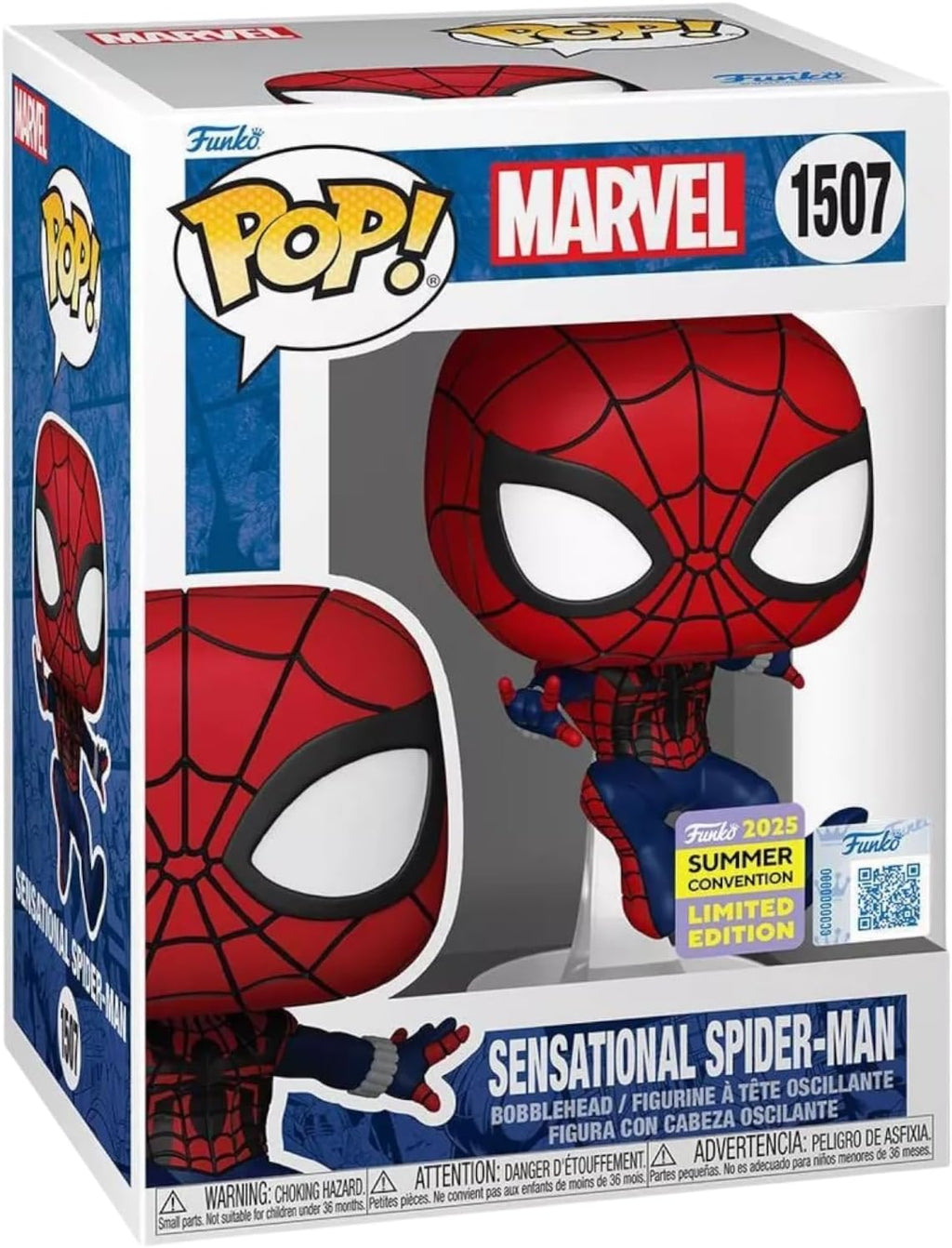 Funko Pop 1507 - Marvel - Sensational Spider-Man