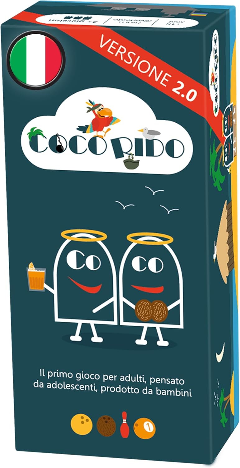 Asmodee – COCO RIDO (Versione 2.0) – Carte da Gioco Irriverenti