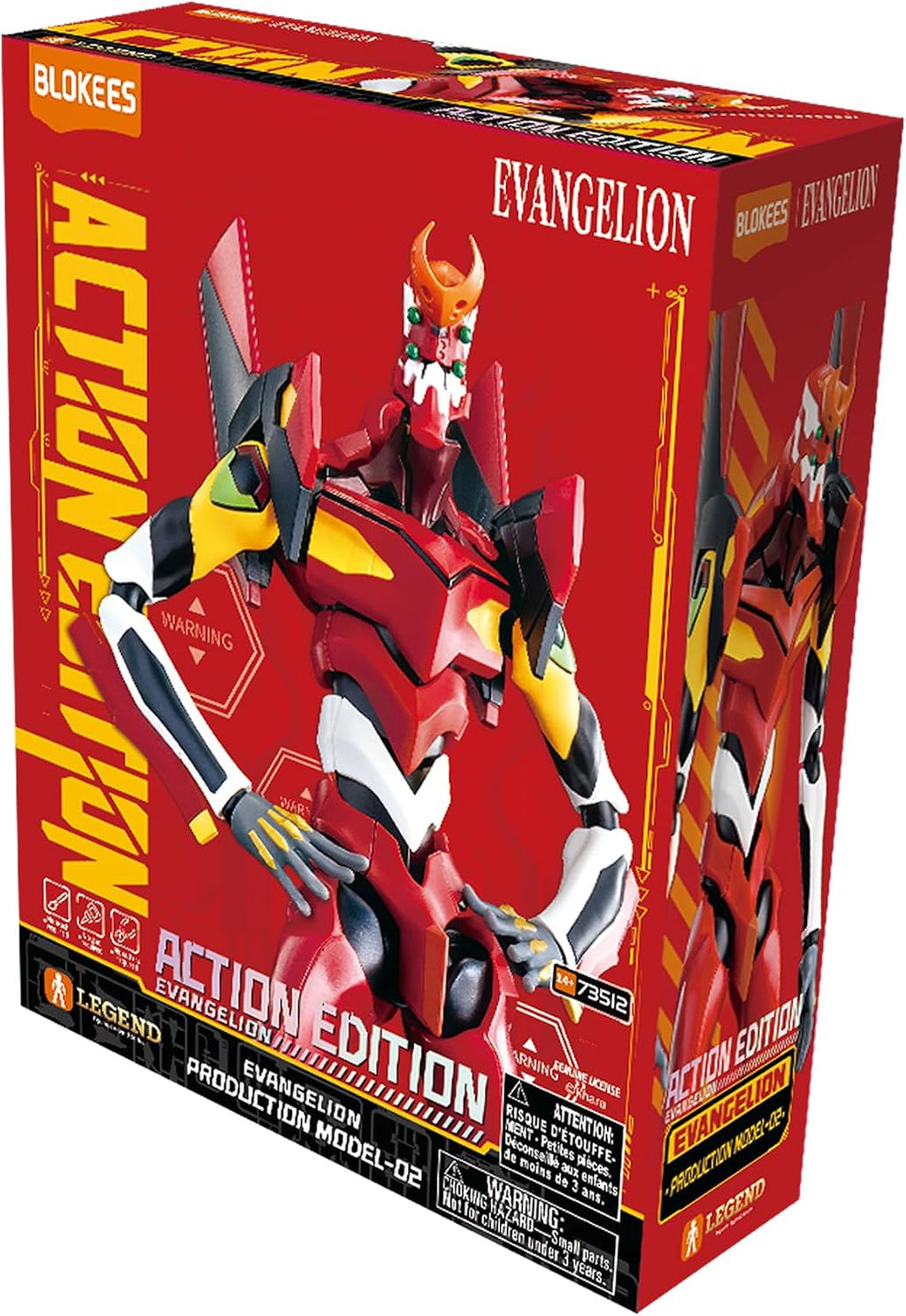 EVANGELION - ACTION EDITION PRODUCTION MODEL 02 - MODEL KIT