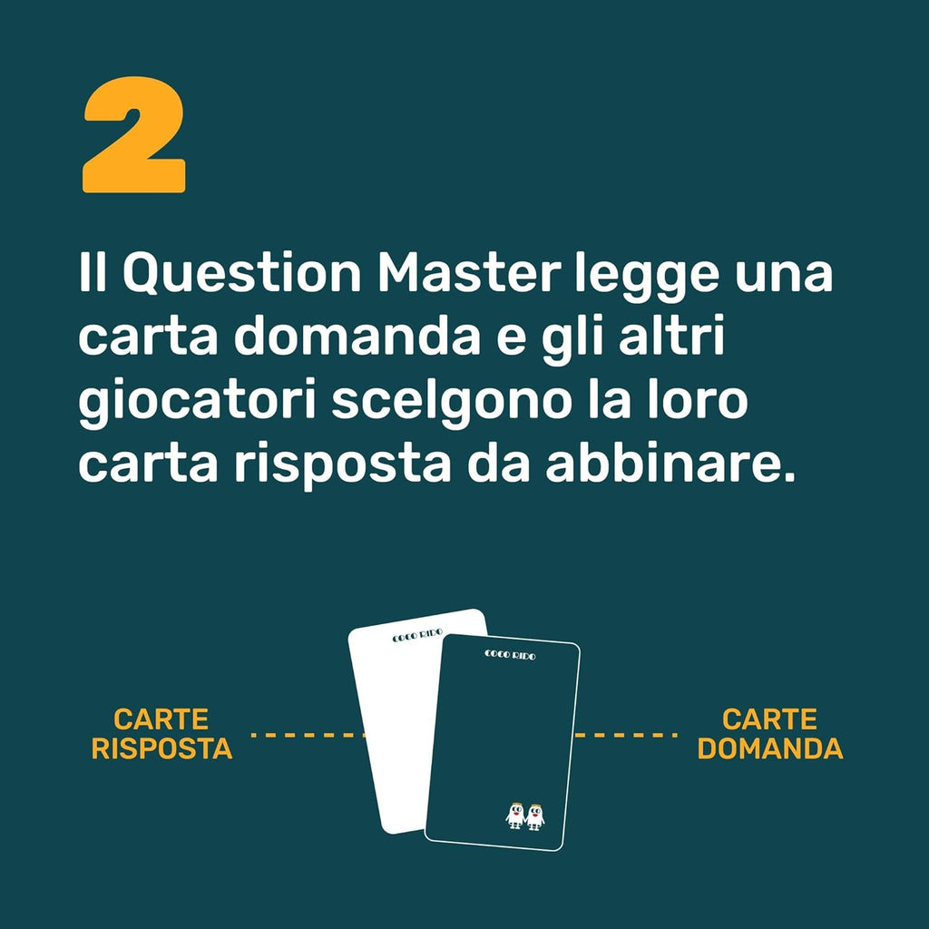 Asmodee – COCO RIDO (Versione 2.0) – Carte da Gioco Irriverenti