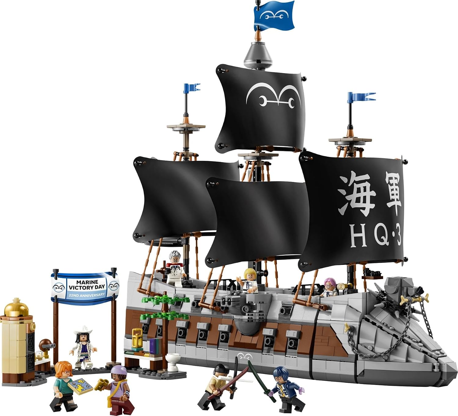 LEGO 75646 - ONE PIECE - LA NAVE DA GUERRA DI GARP