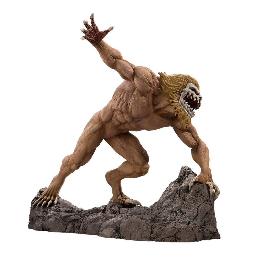 ATTACK ON TITAN - ICHIBANSHO FIGURE FROM ICHIBANSHO - BATTLE OF HEAVEN AND EARTH - JAW TITAN - STATUA 23CM