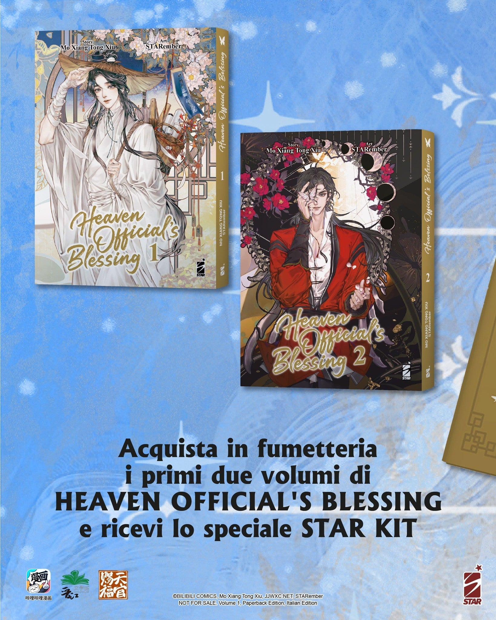 HEAVEN OFFICIAL'S BLESSING VOL 1-2 STARTER KIT