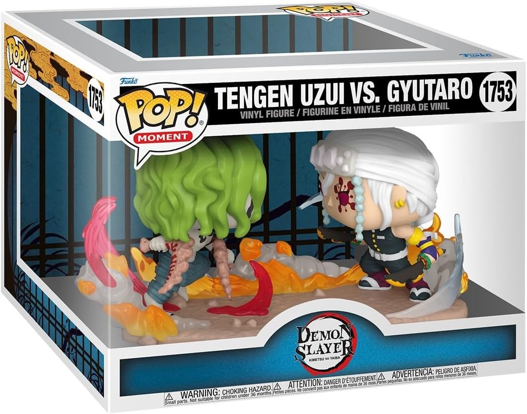 Funko Pop 1753 - Demon Slayer - Tengen Uzui vs. Gyutaro