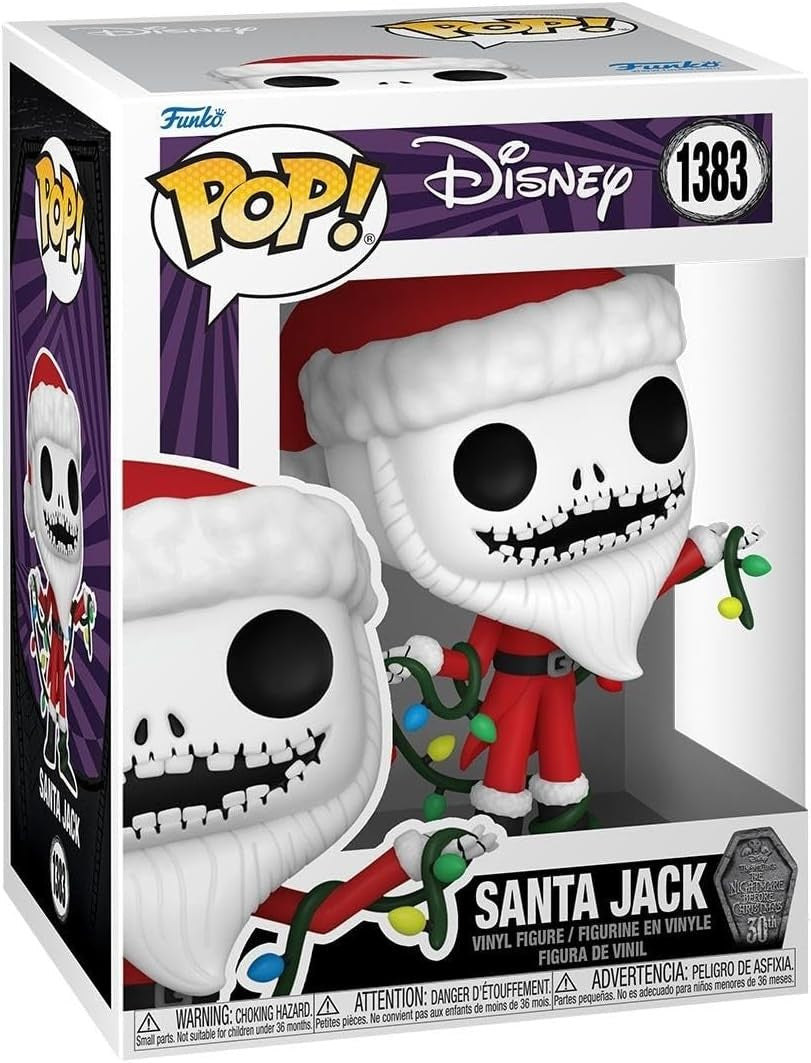 Funko Pop Disney 1383 - Nightmare Before Christmas - Santa Jack